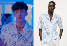 INFLUENCES : la chemise fleurie de Thibault dans l’épisode 25