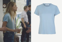 DEMAIN NOUS APPARTIENT : le t-shirt bleu de Victoire dans l’épisode 1034