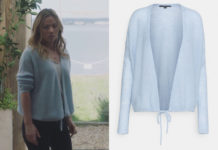 DEMAIN NOUS APPARTIENT : le gilet bleu clair d’Anna dans l’épisode 1052