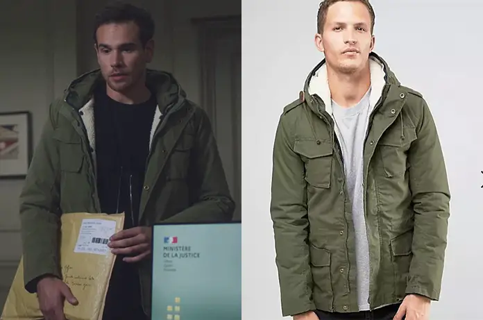 DEMAIN NOUS APPARTIENT : la parka kaki de Damien dans l’épisode 1062