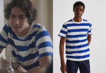 DEMAIN NOUS APPARTIENT : le t-shirt à rayures bleues de Dorian dans l’épisode 1050