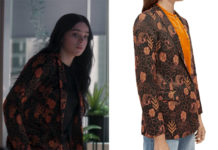 HAWKEYE : Kate’s floral blazer in S1E02
