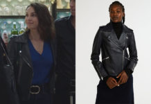 DEMAIN NOUS APPARTIENT : le blouson de cuir de Louise dans l’épisode 1068