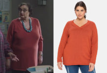 DEMAIN NOUS APPARTIENT : le pull rouille de Mona dans l’épisode 1059