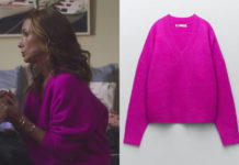 DEMAIN NOUS APPARTIENT : le pull fuchsia de Raphaëlle dans l’épisode 1059