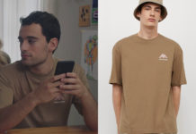 ICI TOUT COMMENCE : le t-shirt beige foncé de Tom dans l’épisode 274