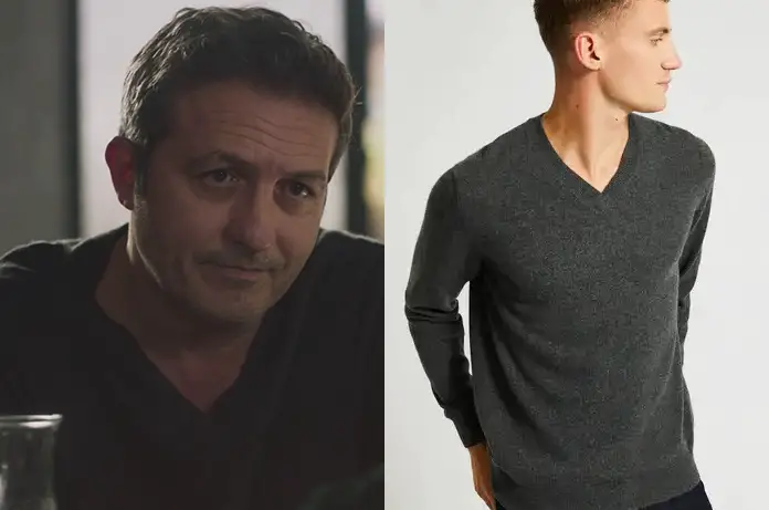 DEMAIN NOUS APPARTIENT : le pull en cachemire de Victor dans l’épisode 1067