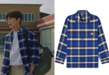 HOMETOWN CHA-CHA-CHA : Hong Du-Sik’s blue checked shirt in S1E02