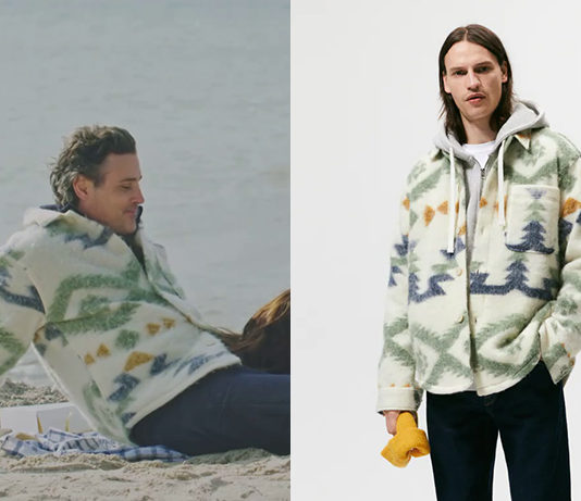 PLUS BELLE LA VIE : la surchemise à motifs géométriques de Bastien dans l’épisode 4441