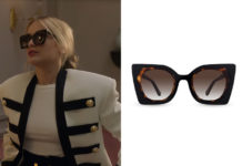 EMILY IN PARIS : butterfly sunglasses for Camille in S2E01