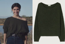 ICI TOUT COMMENCE : le pull vert foncé de Célia dans l’épisode 295