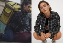 ICI TOUT COMMENCE : la veste à carreaux de Célia dans l’épisode 294