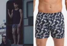 ICI TOUT COMMENCE : le caleçon imprimé feuilles de Greg dans l’épisode 292