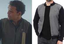 PLUS BELLE LA VIE : le gilet gris et bleu marine d’Hugo dans l’épisode 4441