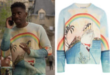 EMILY IN PARIS : Julien’s rainbow sweater in S2E02