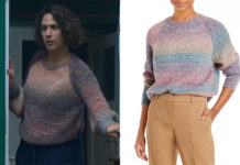 LUTINS : le pull mauve de Karen dans l’épisode 1×02