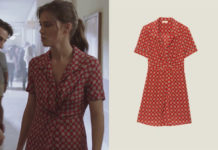 ILS ÉTAIENT 10 : la robe rouge de Nina dans l’épisode 1