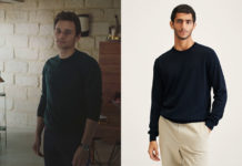ICI TOUT COMMENCE : le pull bleu marine de Louis dans l’épisode 288