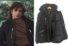 DEMAIN NOUS APPARTIENT : la parka noire de Maël dans l’épisode 1083