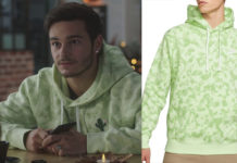 DEMAIN NOUS APPARTIENT : le sweat camouflage citron vert de Nathan