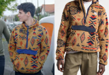 INFLUENCES : le sweat à capuche imprimé de Romain dans l’épisode 56