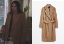 ICI TOUT COMMENCE : le manteau beige de Rose dans l’épisode 289