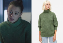 DEMAIN NOUS APPARTIENT : le col roulé vert de Sara dans l’épisode 1085