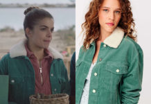 ICI TOUT COMMENCE : la veste vert olive de Stella dans l’épisode 290