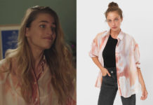 DEMAIN NOUS APPARTIENT : la chemise tie dye de Victoire dans l’épisode 1076