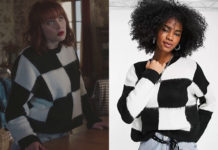 ICI TOUT COMMENCE : le pull à damier d’Ambre dans l’épisode 326
