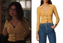 L’AMOUR (PRESQUE) PARFAIT : le cardigan jaune d’Anne dans l’épisode 2