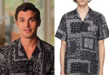 QUEER EYE : Antoni’s bandana and smileys print shirt in S6E07