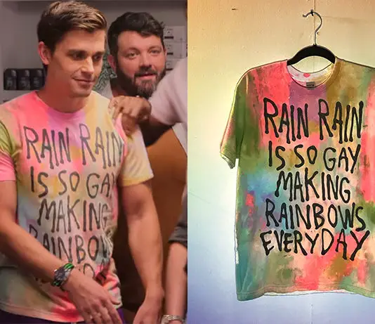 QUEER EYE : Antoni’s rain rain tee in 6×08