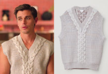 QUEER EYE : Antoni’s cable knit vest in 6×09