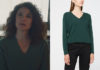 ICI TOUT COMMENCE : le pull vert de Clotilde dans l’épisode 322
