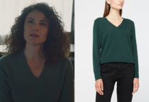 ICI TOUT COMMENCE : le pull vert de Clotilde dans l’épisode 322