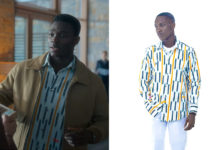 KITZ : la chemise à motifs verts et jaunes dans l’épisode 3