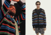 QUEER EYE : Reggie’s striped cardigan in 6×08