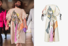 QUEER EYE : Jonathan’s printed dress in episode 6×04