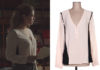 ICI TOUT COMMENCE : la blouse rose de Lætitia dans l’épisode 326