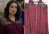 L’AMOUR (PRESQUE) PARFAIT : la chemise à carreaux de Manon dans l’épisode 1