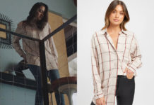 DEMAIN NOUS APPARTIENT : la chemise rayée de Noor dans l’épisode