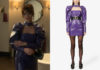 KITZ : Pippa’s purple leather dress in episode 1
