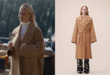 KITZ : le manteau camel à œillets de Vanessa dans l’épisode 2