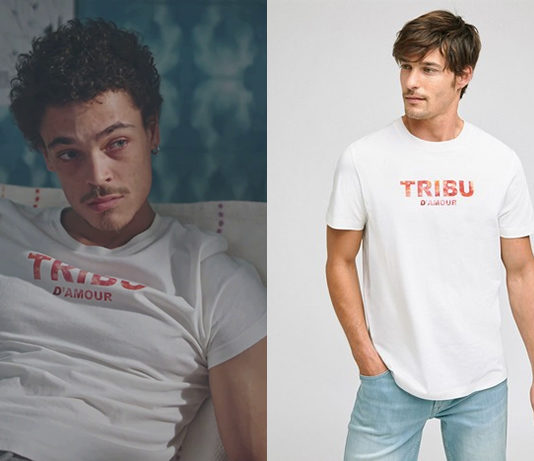 PLUS BELLE LA VIE : Baptiste et son t-shirt « tribu d’amour » dans l’épisode 4479