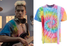 REBELDE : Dixon’s tie dye tee in S1E04