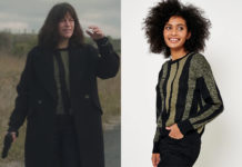 DEMAIN NOUS APPARTIENT : le pull graphique de Flore dans l’épisode 1121