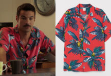 L’AMOUR (PRESQUE) PARFAIT : la chemise à fleurs et perroquets dans l’épisode 6