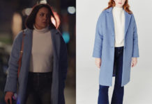 DEMAIN NOUS APPARTIENT : le manteau bleu de Noor dans l’épisode 1132