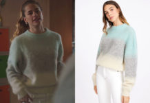 DEMAIN NOUS APPARTIENT : le pull à bandes colorées de Victoire dans l’épisode 1124